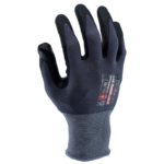 INXS FLX-017 Abrasion Resistant General Work Gloves, Micro-Foam Nitrile Dipped Grip Palm, Nylon Liner, 15 Gauge Nylon Shell Liner, Precise Handling for Wet/Dry/Oily Apparatus - Image 3