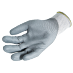 INXS G-2000 ANSI CUT A4 Cut Resistant Safety Work Gloves, Puncture Resistant, 13 Gauge HPPE Liner with PU Coating on Palm, Hybrid Armorgard™ Graphyne Fiber - Image 2