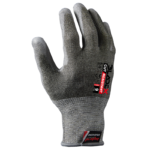 INXS G-2001 Cut Resistant Safety Work Gloves, Puncture Resistant, 18 Gauge HPPE Liner with PU Coating on Palm, Hybrid Armorgard™ Graphyne Fiber, ANSI CUT A2, Light & Medium Cut Protection - Image 3