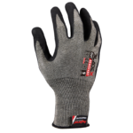 INXS G-2002 Cut Resistant Safety Work Gloves, Puncture Resistant, 18 Gauge HPPE Liner with Micro Foam Nitrile Coating on Palm, Hybrid Armorgard™ Graphyne Fiber, ANSI CUT A2, Dry/Oily Grip, Light & Medium Cut Protection - Image 3
