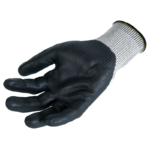INXS G-5000 Cut Resistant Safety Work Gloves, Puncture Resistant, 13 Gauge HPPE Liner with Foam Nitrile Coating on Palm, Hybrid Armorgard™ Graphyne Fiber, ANSI CUT A4, Light & Medium Cut Protection - Image 2