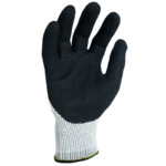 INXS G-5001 Cut Resistant Safety Work Gloves, Puncture Resistant, 13 Gauge HPPE Liner with Sandy Foam Nitrile Coating on Palm, Hybrid Armorgard™ Graphyne Fiber, ANSI CUT A4, Light & Medium Cut Protection - Image 4