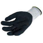 INXS G-5001 Cut Resistant Safety Work Gloves, Puncture Resistant, 13 Gauge HPPE Liner with Sandy Foam Nitrile Coating on Palm, Hybrid Armorgard™ Graphyne Fiber, ANSI CUT A4, Light & Medium Cut Protection - Image 2