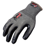 INXS G-5003 Cut Resistant Safety Work Gloves, Puncture Resistant, 18 Gauge HPPE Liner with Ultra-Fine Foam Nitrile Coating on Palm, Hybrid Armorgard™ Graphyne Fiber, ANSI CUT A2, Light & Medium Cut Protection