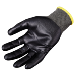 INXS G-5003 Cut Resistant Safety Work Gloves, Puncture Resistant, 18 Gauge HPPE Liner with Ultra-Fine Foam Nitrile Coating on Palm, Hybrid Armorgard™ Graphyne Fiber, ANSI CUT A2, Light & Medium Cut Protection - Image 2