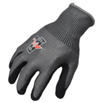 INXS H-55MFG04 Cut Resistant Safety Work Gloves, Puncture Resistant, 15 Gauge Knitting with Nitrile Microfoam Coating on Palm, Hypex Fiber, ANSI CUT A5, Lightweigh