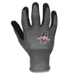 INXS H-55MFG04 Cut Resistant Safety Work Gloves, Puncture Resistant, 15 Gauge Knitting with Nitrile Microfoam Coating on Palm, Hypex Fiber, ANSI CUT A5, Lightweigh - Image 3