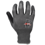 INXS H-55MFP04-ME ANSI CUT A5 Cut Resistant Safety Work Gloves, Puncture Resistant, 15 Gauge Knitting with Nitrile Microfoam Coating on Palm, Hypex Fiber, Lightweight - Image 3