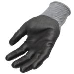 INXS H-55PU04 Cut Resistant Safety Work Gloves, Puncture Resistant, 15 Gauge Knitting with PU Coating on Palm, Hypex Fiber, ANSI CUT A5 - Image 2