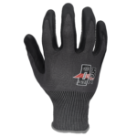 INXS H-84MFP03-DT Cut Resistant Safety Work Gloves, 18 Gauge Knitting with Nitrile Microfoam Dotted on Palm, Puncture Resistant, Hypex Fiber, ANSI CUT A4, Lightweight - Image 3