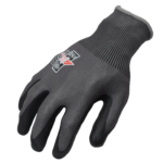 INXS H-84MFP03-ME Cut Resistant Safety Work Gloves, Puncture Resistant, 18 Gauge Knitting with Nitrile Microfoam Coating on Palm, Hypex Fiber, ANSI CUT A4, Lightweight