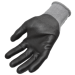INXS H-84PU03 Cut Resistant Safety Work Gloves, Puncture Resistant, 18 Gauge Knitting with PU Coating on Palm, Hypex Fiber, ANSI CUT A4 - Image 2