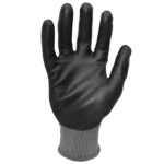 INXS H-84PU03 Cut Resistant Safety Work Gloves, Puncture Resistant, 18 Gauge Knitting with PU Coating on Palm, Hypex Fiber, ANSI CUT A4 - Image 4