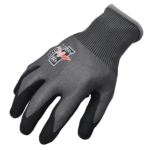 INXS H-84SN03 Cut Resistant Safety Work Gloves, Puncture Resistant, 18 Gauge Knitting with Sandy Nitrile Coating on Palm, Hypex Fiber, ANSI CUT A4, Abrasion Resistance