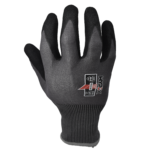 INXS H-84SN03 Cut Resistant Safety Work Gloves, Puncture Resistant, 18 Gauge Knitting with Sandy Nitrile Coating on Palm, Hypex Fiber, ANSI CUT A4, Abrasion Resistance - Image 3
