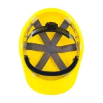 Blue Eagle 6 Points Suspension Hard Hat, Ratchet Cap Style, Electrical Helmet for Safety, Flexible Attachment for Construction, Home and General Head Protection - Image 3