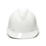 XYEHS V-Gard Helmet, Safety Hard Hat Cap, Fiberglass Shell, Superior Impact Protection, Self Adjusting Strap - Image 4