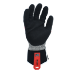 INXS JF262A Cut & Impact Resistant Safety Work Gloves, Dual Sandy Nitrile Dipped Coating, TPR Full Finger & Knuckle, 13 Gauge Composite Knitted, Extended Neoprene Wrist Protection, Touchscreen, Mechanic Gloves - Image 4