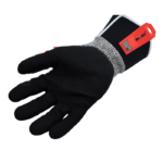 INXS JF262A Cut & Impact Resistant Safety Work Gloves, Dual Sandy Nitrile Dipped Coating, TPR Full Finger & Knuckle, 13 Gauge Composite Knitted, Extended Neoprene Wrist Protection, Touchscreen, Mechanic Gloves - Image 2