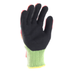 INXS JF285A Cut & Impact Resistant Safety Work Gloves, Sandy Nitrile Coating Palm, TPR Full Finger & Knuckle, 13 Gauge Composite Knitted, Touchscreen - Image 4