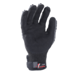 INXS JF285E Cut & Impact Resistant Safety Work Gloves, Reinforced Thumb Crotch, Dual Sandy Nitrile Dipped Coating & Foam Padding Palm, TPR Full Finger & Knuckle, 13 Gauge Composite Knitted, Anti-Vibration, Touchscreen, Mechanic Gloves - Image 4