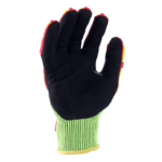 INXS JF285F Cut & Impact Resistant Safety Work Gloves, Sandy Nitrile Coating Palm, TPR Full Finger & Knuckle, 13 Gauge Composite Knitted, Touchscreen Utility Safety Gloves, Oil Resistant Mechanic Rigger Gloves (复制) - Image 4