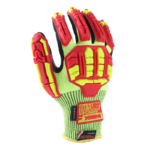 INXS JF285F Cut & Impact Resistant Safety Work Gloves, Sandy Nitrile Coating Palm, TPR Full Finger & Knuckle, 13 Gauge Composite Knitted, Touchscreen Utility Safety Gloves, Oil Resistant Mechanic Rigger Gloves (复制) - Image 3