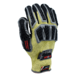 INXS JF287D Cut, Impact & Heat Resistant Safety Work Gloves, Dual Nitrile Dipped Coating Palm, FR Neoprene Coaling, TPR Full Finger & Knuckle, 10 Gauge Composite Knitted, Touchscreen, Mechanic Gloves - Image 3