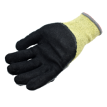 INXS JF287D Cut, Impact & Heat Resistant Safety Work Gloves, Dual Nitrile Dipped Coating Palm, FR Neoprene Coaling, TPR Full Finger & Knuckle, 10 Gauge Composite Knitted, Touchscreen, Mechanic Gloves - Image 2