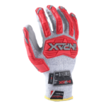 INXS JF292C Cut & Impact Resistant Safety Work Gloves, Dipped PU Coating Palm, TPR Full Finger & Knuckle, 18 Gauge Composite Knitted, Touchscreen Utility Working Gloves, Mechanic Gloves, Precise Grips - Image 3