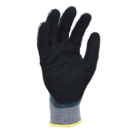 INXS JF354 Impact Resistant Safety Work Gloves, Sandy Nitrile Coating, Oil & Liquid Resistant Full Base Layer, TPR Finger & Knuckle, 15 Gauge Composite Knitted, Utility Work Gloves, Mechanic Rigger Gloves - Image 4