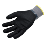 INXS JF354 Impact Resistant Safety Work Gloves, Sandy Nitrile Coating, Oil & Liquid Resistant Full Base Layer, TPR Finger & Knuckle, 15 Gauge Composite Knitted, Utility Work Gloves, Mechanic Rigger Gloves - Image 2