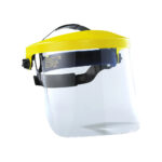 Blue Eagle Face Shield, Safety Mask, Pin Lock Suspension Ratchet Headgear with Clear Polycarbonate Window, ABS Crown - Image 2