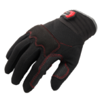 INXS KX-02A Breathable PU Leather Work Gloves, General Safety Gloves, Armortex Reinforced Thumb Crotch, Abrasion Resistance, Great Grip