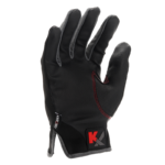 INXS KX-04 High-Dexterity Work Gloves,  Non-Slip Grip, Synthetic Silicone Palm, Terry Back, Touchscreen - Image 4