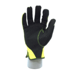 INXS KX-04V High-Dexterity Work Gloves, Non-Slip Grip, Synthetic Silicone Palm, Terry Back, Touchscreen, High Visibility - Image 6