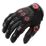 INXS KX-05 Impact Resistant Safety Mechanic Work Gloves, Synthetic Suede Palm, TPR Full Finger & Knuckle, Reinforced Forefinger & Thumb