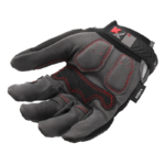 INXS KX-05 Impact Resistant Safety Mechanic Work Gloves, Synthetic Suede Palm, TPR Full Finger & Knuckle, Reinforced Forefinger & Thumb - Image 2