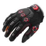 INXS KX-05A Impact Resistant Safety Mechanic Work Gloves, Synthetic Goatskin Palm, TPR Full Finger & Knuckle, Reinforced Forefinger & Thumb, Shockproof & Anti-Vibration, Touchscreen