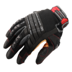 INXS KX-06A Impact Resistant Safety Mechanic Work Gloves, Synthetic Goatskin Palm, TPR Finger & EVA Foam Knuckle, Reinforced Forefinger & Thumb, Shockproof, Touchscreen