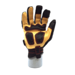 INXS KX-06B Impact Resistant Safety Mechanic Work Gloves, Synthetic Goatskin Palm, TPR Finger & XERO foam Knuckle, Reinforced Forefinger & Thumb, Shockproof & Anti-Vibration, Touchscreen - Image 5