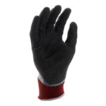 INXS KX-07 Full Coating Dual Nitrile Dipped Work Gloves, Flat Nitrile Knuckle, Granular Nitrile Palm, 13 Gauge, Abrasion Resistant, Oil/Water Resistant - Image 4