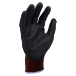 INXS KX-08 Abrasion Resistant General Work Gloves, PU Dipped Palm, 15 Gauge Polyamide Liner, Precise Handling, Touchscreen - Image 4