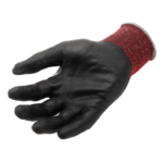 INXS KX-10 Abrasion Resistant General Work Gloves, Fusion PU/Nitrile Dipped Palm, 18 Gauge HPPE Shell, Secure Handling - Image 2