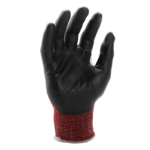 INXS KX-10 Abrasion Resistant General Work Gloves, Fusion PU/Nitrile Dipped Palm, 18 Gauge HPPE Shell, Secure Handling - Image 4