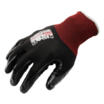INXS KX-13 Resistant General Work Gloves, Micro-Foam Nitrile Dipped Palm, 15 Gauge Polyamide Liner, General Handling, Water/ Oil Resistant, Excellent Grip