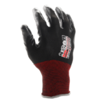 INXS KX-13 Resistant General Work Gloves, Micro-Foam Nitrile Dipped Palm, 15 Gauge Polyamide Liner, General Handling, Water/ Oil Resistant, Excellent Grip - Image 3