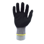 INXS KX-20 Breathable General Work Gloves, Micro Foam PU/Nitrile Dipped Palm, 15 Gauge Knitted Nylon Shell, Precision Handling - Image 5