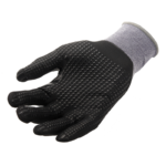 INXS KX-21A High Dexterity General Work Gloves with Dots, Reinforced Thumb, Micro Foam PU/Nitrile Dipped Palm, 15 Gauge Knitted Nylon Shell, Breathable - Image 2