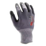 INXS KX-30 General Work Gloves, Fusion PU/Nitrile Dipped Palm, 15 Gauge Nylon Shell, Secure Grip - Image 3